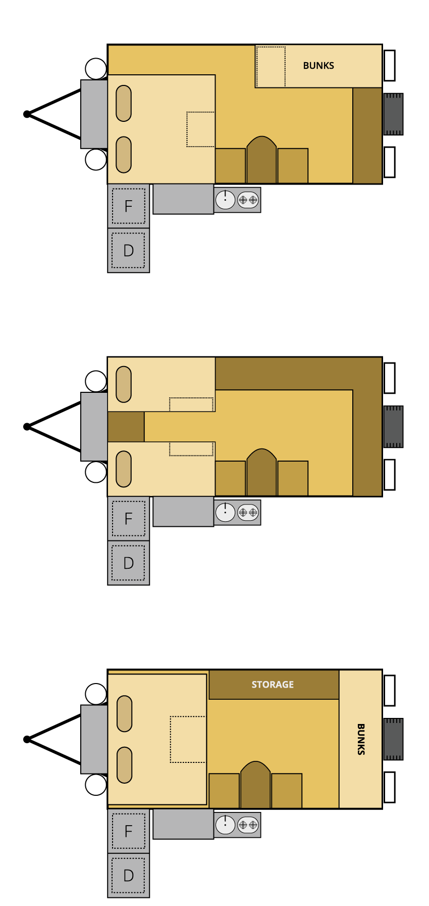 ranger offroad camper trailer floor plan