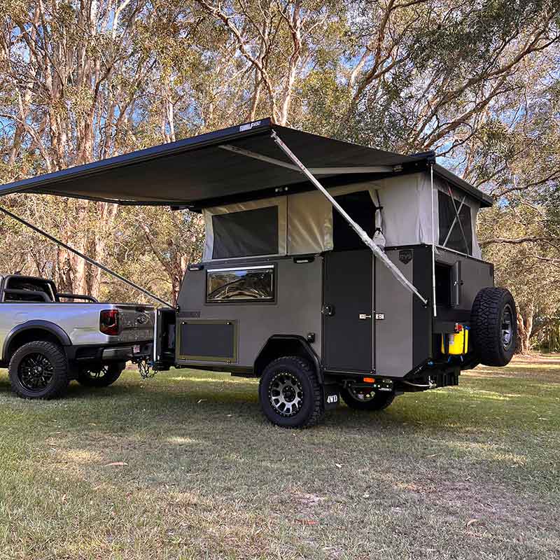 sniper x12 offroad camper trailer awning 2023