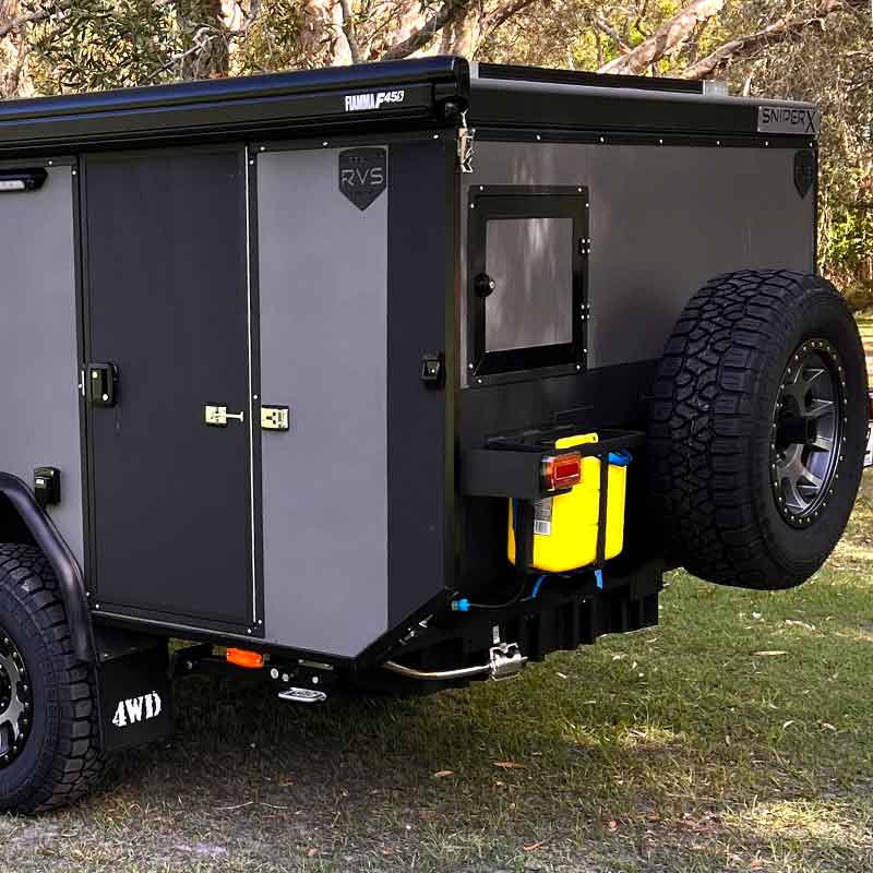 sniper x12 offroad camper trailer rear 2023